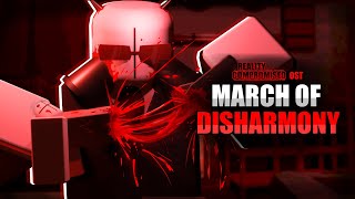 Cover art for march of disharmony