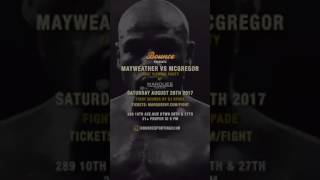 MAYWEATHER VS MCGREGOR Watch Party Teaser