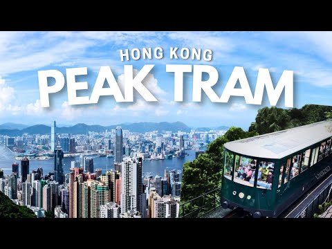 NEW Peak Tram in Hong Kong | Travel Guide | 4K