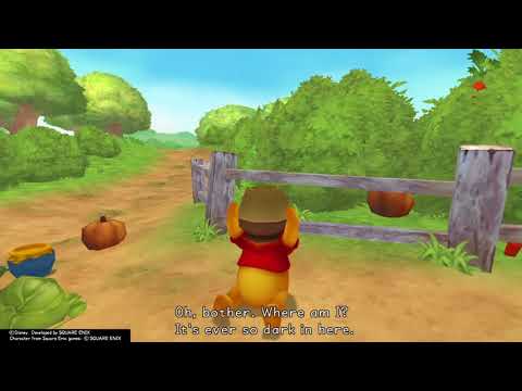 Kingdom Hearts Final Mix (PS4) Cutscene #183 Winnie The Pooh Freed