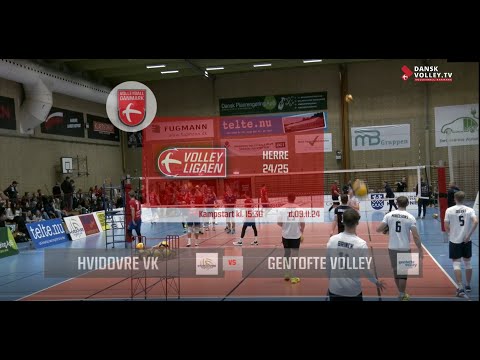 Hvidovre VK vs Gentofte volley liga herre   09 november 2024