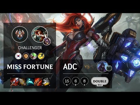 Miss Fortune ADC vs Aphelios - KR Challenger Patch 10.9