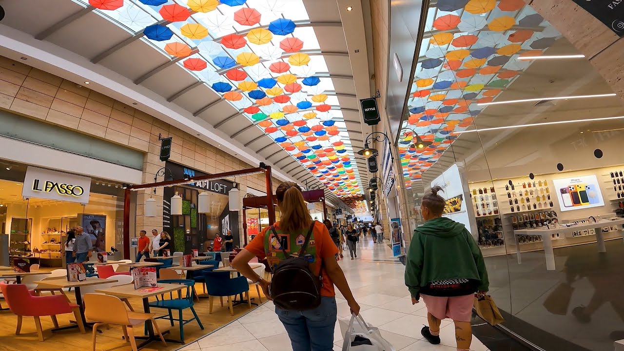 THE LARGEST MALL IN ROMANIA, in Bucharest | Walking tour AFI Cotroceni 2023