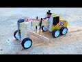 How To Make A Mini JCB Motor Grader At Home DIY Matchbox Jcb Tractor
