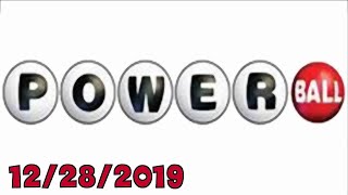 Powerball winning numbers - 12/28/2019