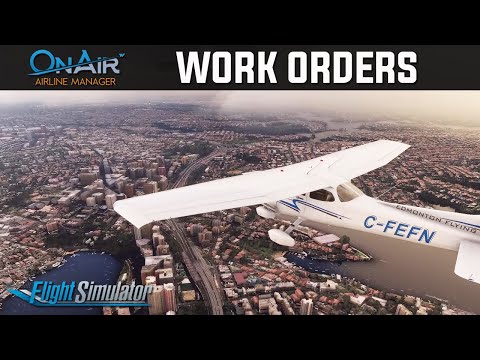 OnAir Airline Manager - Work Orders for AI Pilots | Microsoft Flight Simulator 2020