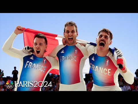 French SWEEP THE PODIUM – Paris Olympics BMX