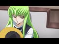 Code Geass: Funny Lelouch and C.C scene