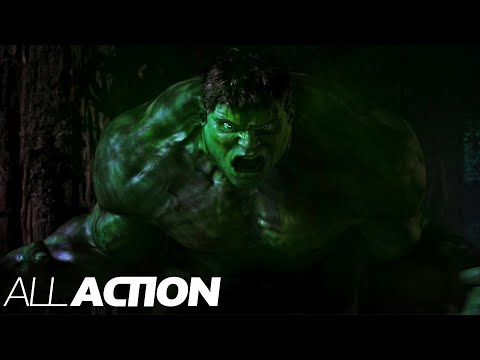 Hulk vs. Mutated Dogs | Hulk (2003) | All Action