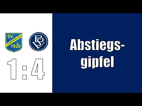Highlights SV Todesfelde vs Bremer SV (33. Spieltag / Saison 2024/25)