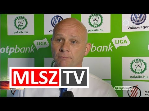 Edzői értékelések a Paksi FC- Budapest Honvéd mérkőzésen