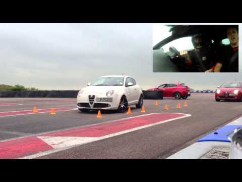 Alfa Romeo Stunt Day -  How to do a Handbrake Turn
