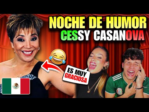 Spaniards react to this Mexican comedian for the first time and die laughing 😂🇲🇽 *CESSY CASANOVA*