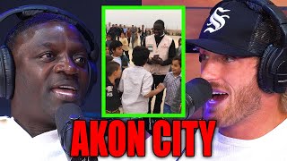 Akon Explains Why He Wants To Rebuild Africa (Akon City)