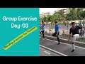 STANDING CROSSOVER TOE TOUCHES EXERCISE