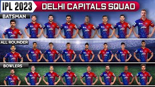 Delhi Capitals Squad Without Rishabh Pant — DC Squad 2023 — Dc batsman ~ Bowlers — Dc all rounders