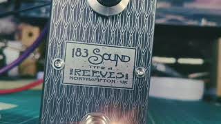 Video thumbnail for Reeves Electro 183Sound High Gain Fuzz short demo. by Reeves Electro Guitar Pedals