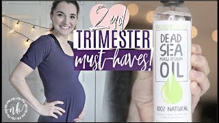 SECOND TRIMESTER MUST-HAVES + ESSENTIALS! |Pregnancy Favorites Series | Natalie Bennett