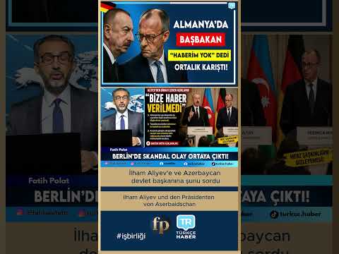 Bakü’de Gizli Almanya-Rusya Zirvesi! Aliyev Açıkladı, Berlin “Haberim Yok” Dedi 🚨