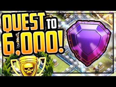 The QUEST to 7000 TROPHIES in Clash of Clans - Town Hall 12!