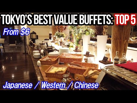 Top 5 Affordable Lunch Buffets in Tokyo | All-You-Can-Eat from $6