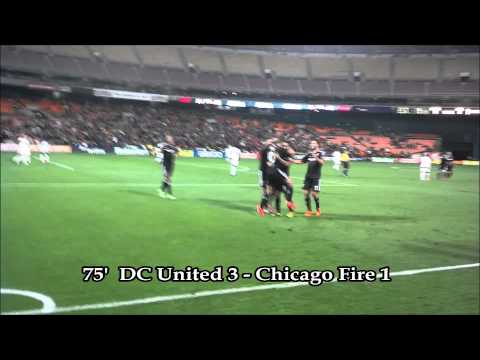 Conor Doyle's 1st Goal of the Season DC United vs Chicago Fire