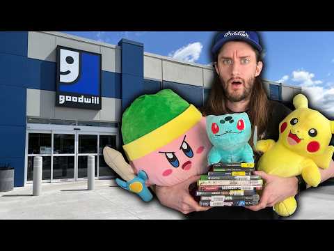 Full MONTH of Goodwill Game Hunting