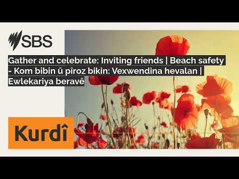 Gather and celebrate: Inviting friends | Beach safety - Kom bibin û pîroz bikin: Vexwendina...
