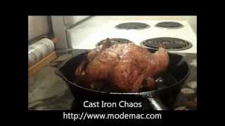 Easy Roast Chicken in a Cast Iron Skillet