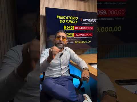 📢 Vitória da luta: Mais de R$ 10 milhões  para a Educação e para os professores em Arneiroz!