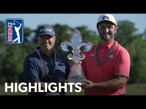 Jon Rahm and Ryan Palmer’s winning highlights from Zurich Classic 2019