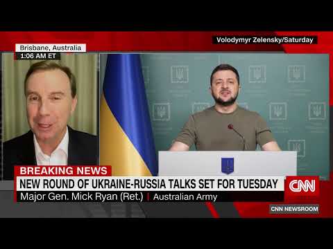 Mick Ryan on CNN Newsroom Live 28 March 2022