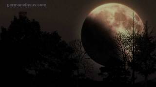 Смотреть онлайн Как выглядит лунное затмение, ускоренная съемка