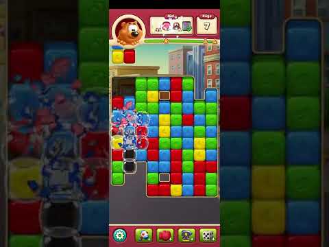 Toon blast Level 6390 no booster 3 stars