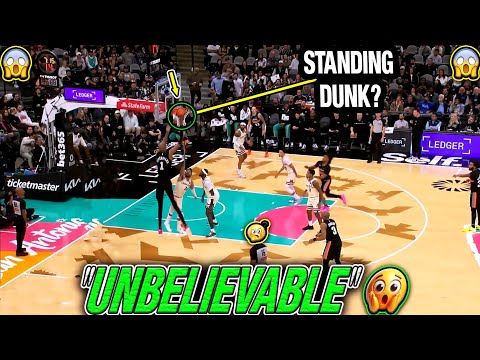 UNBELIEVABLE Finish by Victor Wembanyama 😱🛸 | He’s Not Human | NBA Shocked 🤯🔥🏀