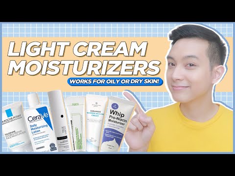 LIGHTWEIGHT CREAM Moisturizers for OILY, COMBINATION &...