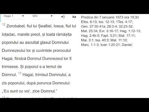 duminica  11 iunie 2023 ora 11:00  - transmisiune in direct predica inregistrata
