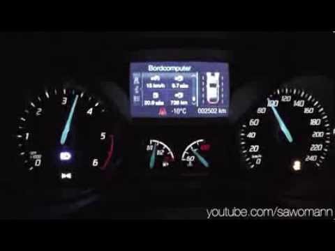 2014 Ford Focus 1.6 TDCI 115 HP 0-100 km/h Acceleration GPS Measurement