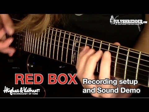 Record Guitar with Hughes&Kettner RedBox and ProTools - Demo / Tutorial