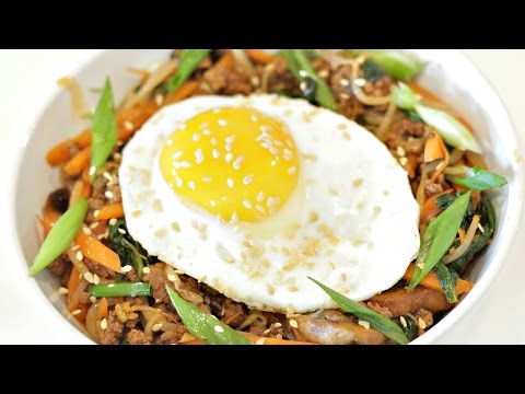How to Make a Simple Bibimbap | Korean Recipe