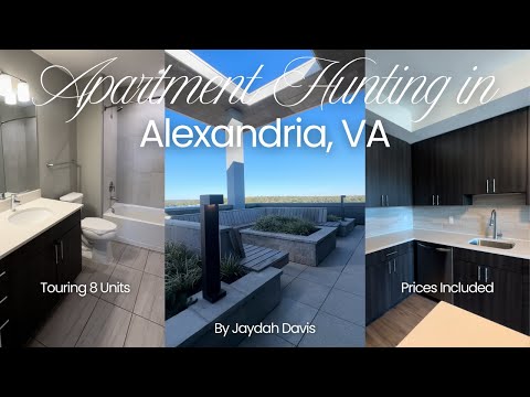 Apartment Hunting in Alexandria VA | Touring 8 Units | Prices Included 