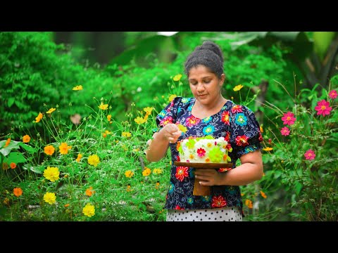 "Cotton soft cake and donuts"my kids' favorite sweets in this Christmas|village kitchen srilanka