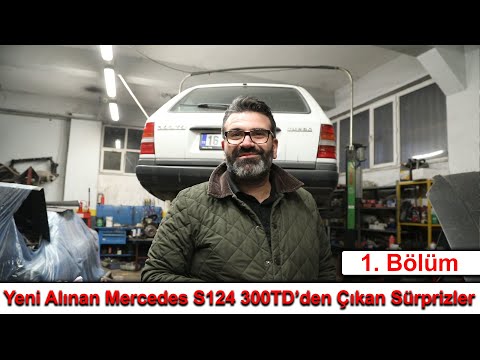 Yeni Alınan Mercedes S124 300TD'den Çıkan Sürprizler - 1. Bölüm