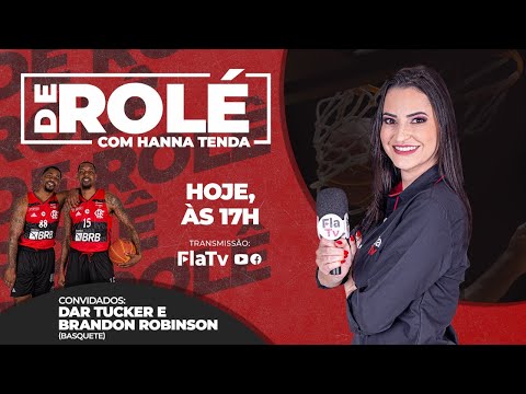 De Rolé com Hanna Tenda Dar Tucker e Brandon Robinson do FlaBasquete