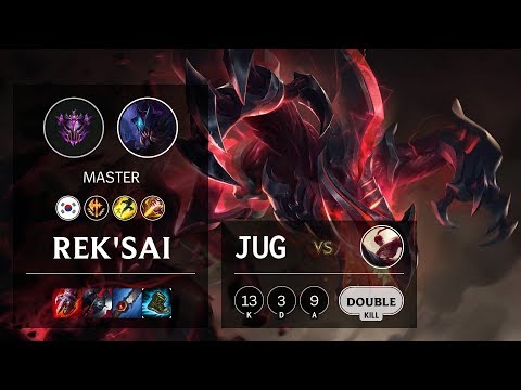Rek'Sai Jungle vs Lee Sin - KR Master Patch 10.8