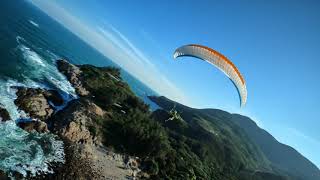 東龍島露營 Tung Lung Chau | 穿越機 FPV | 滑翔傘 Paragliding | Iphone 13 mini Cinematic mode | Gopro hero 8