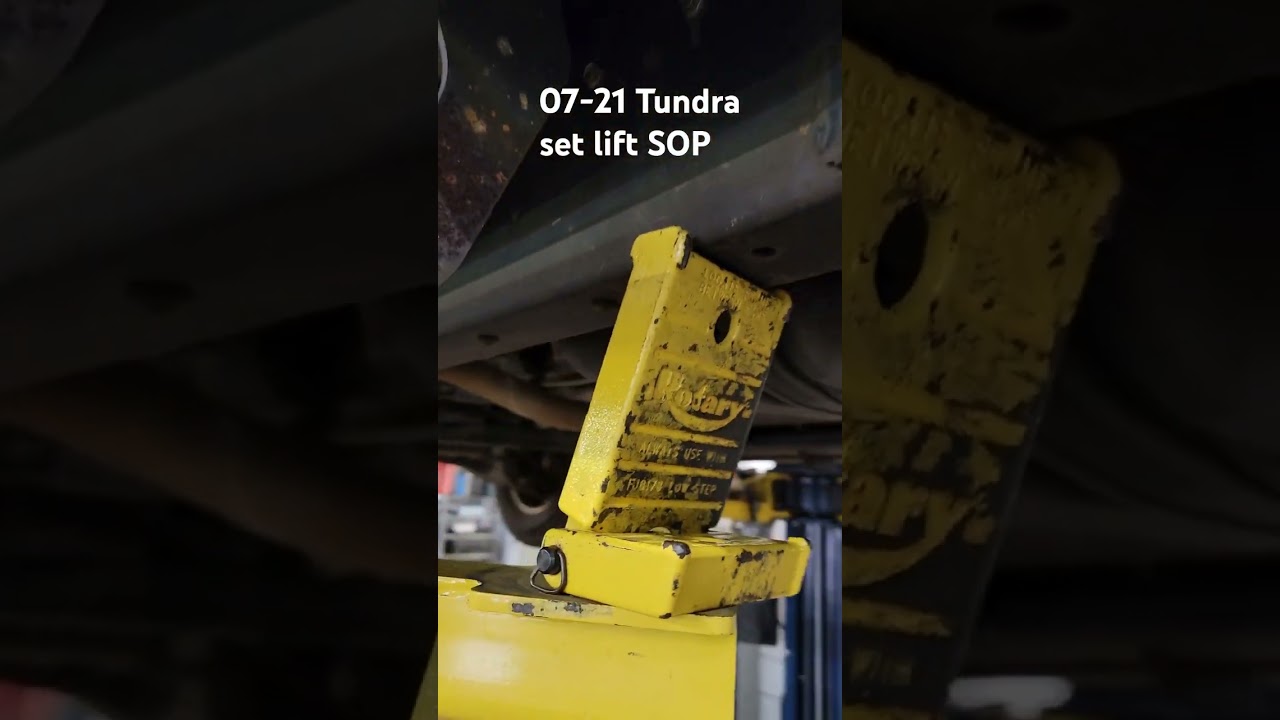 07-21 Tundra - set lift SOP