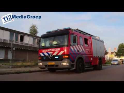 08 juni 2016 Brand bij een voormalig bedrijfspand in Veenendaal