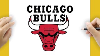 Learn How to Draw the Chicago Bulls Logo Step-by-Step
